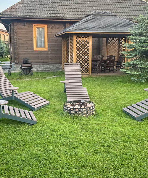 Садовая мебель из бруса ДПК